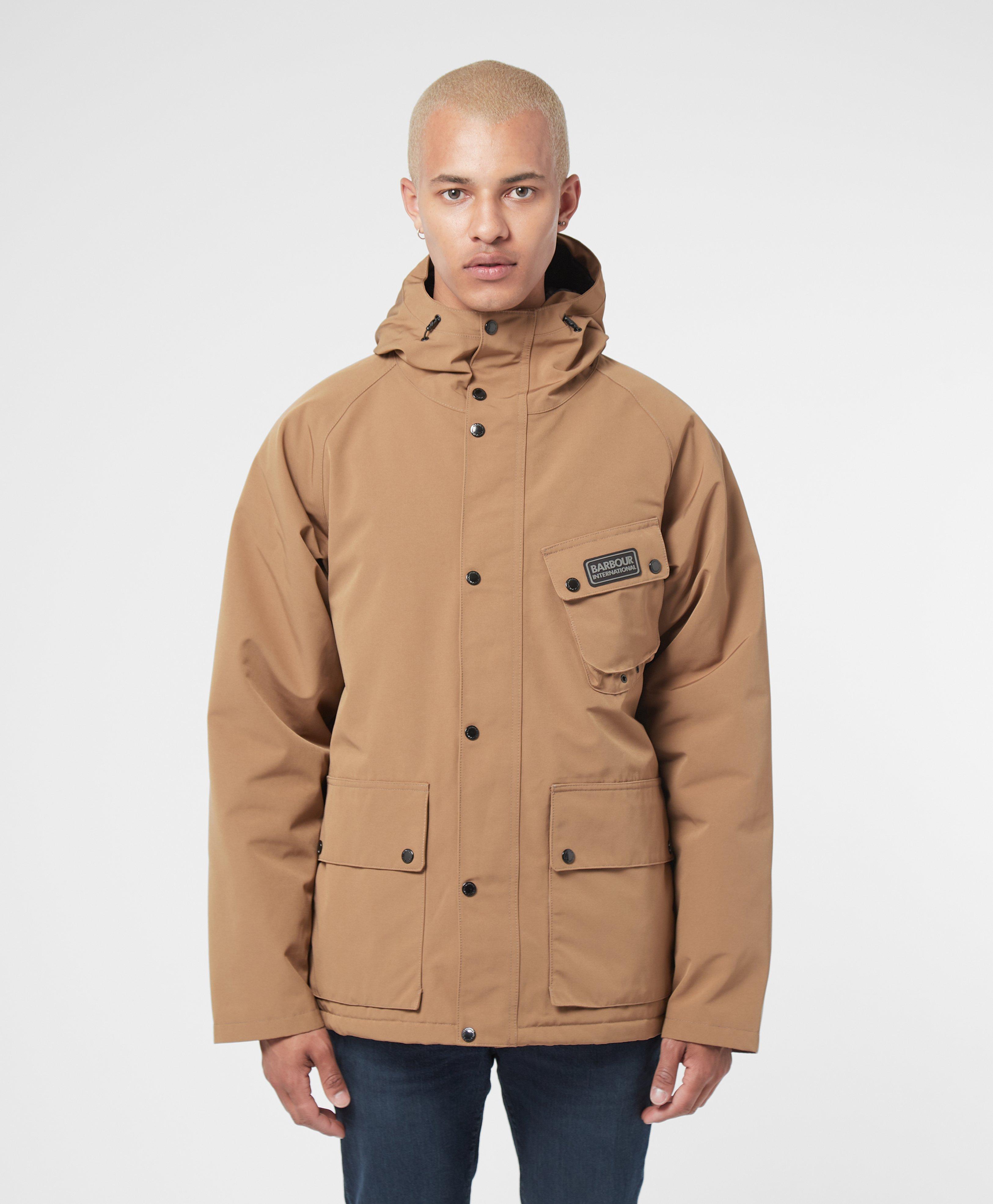 brown barbour international jacket