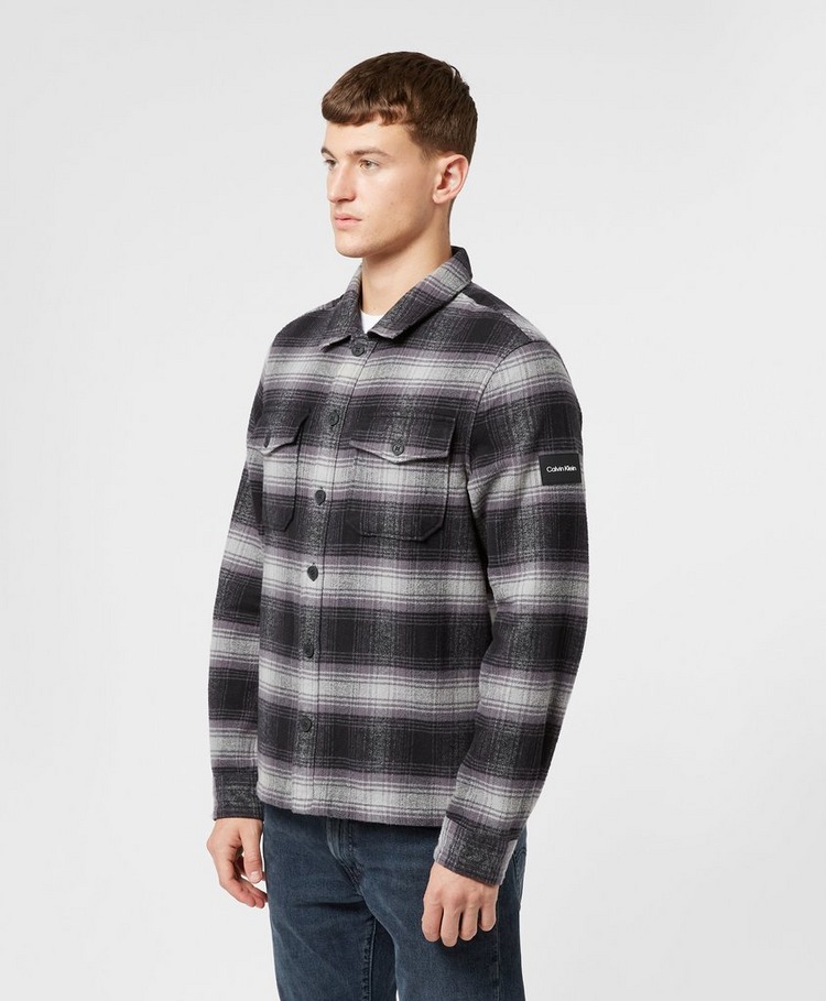 Calvin Klein Plain Wool Overshirt