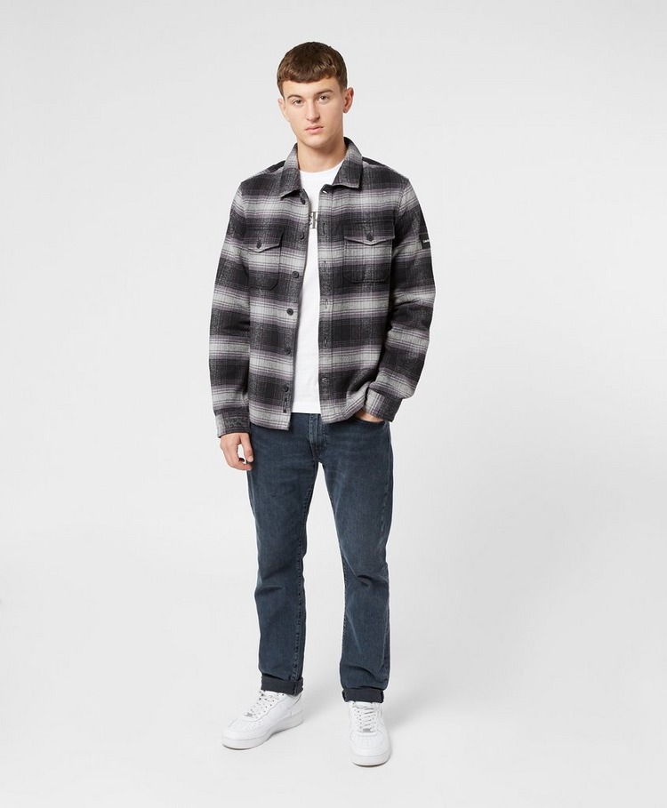 Calvin Klein Plain Wool Overshirt