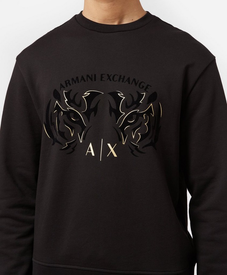 Armani Exchange Tiger Crew Sweatshirt
