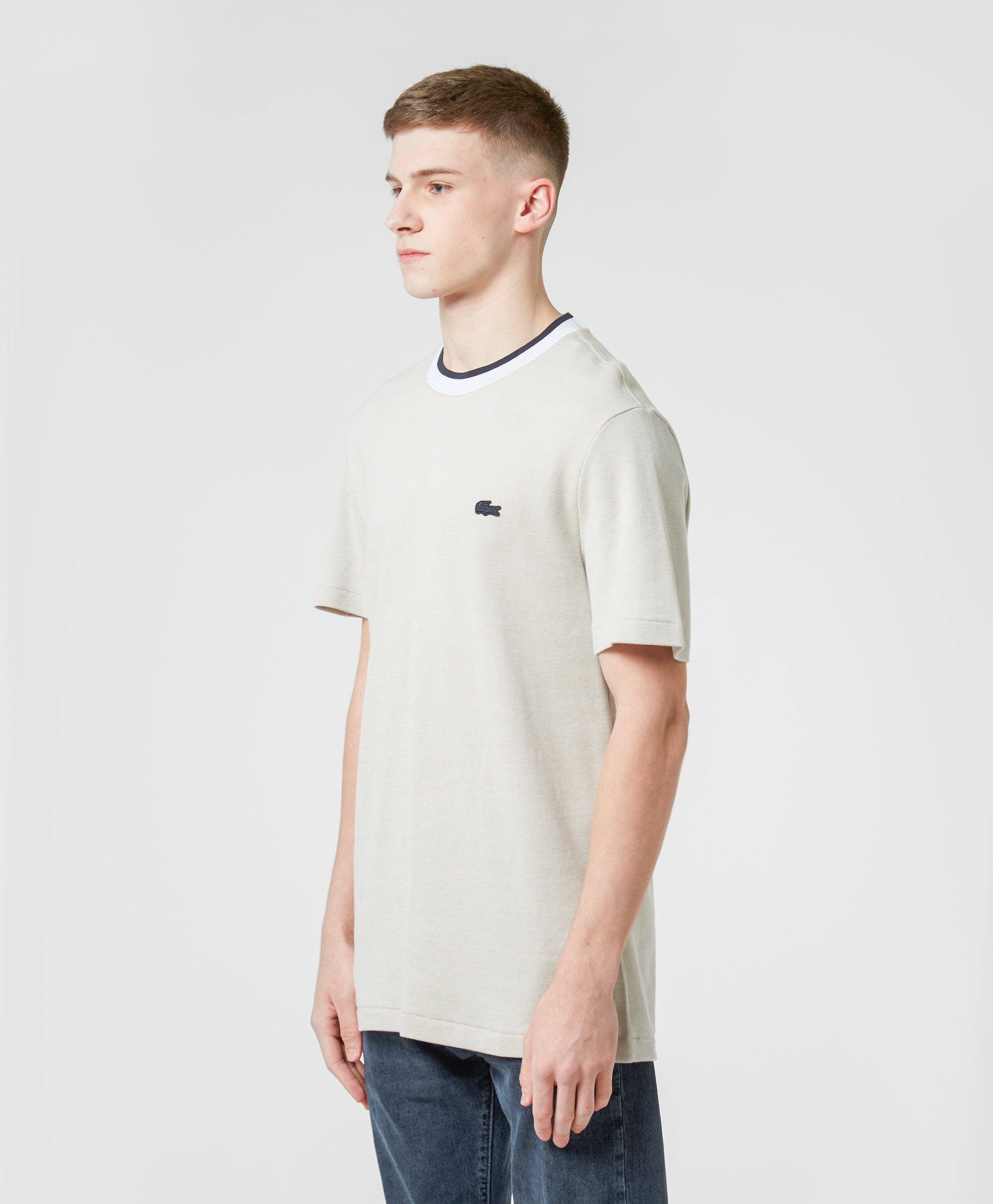 lacoste birdseye t shirt