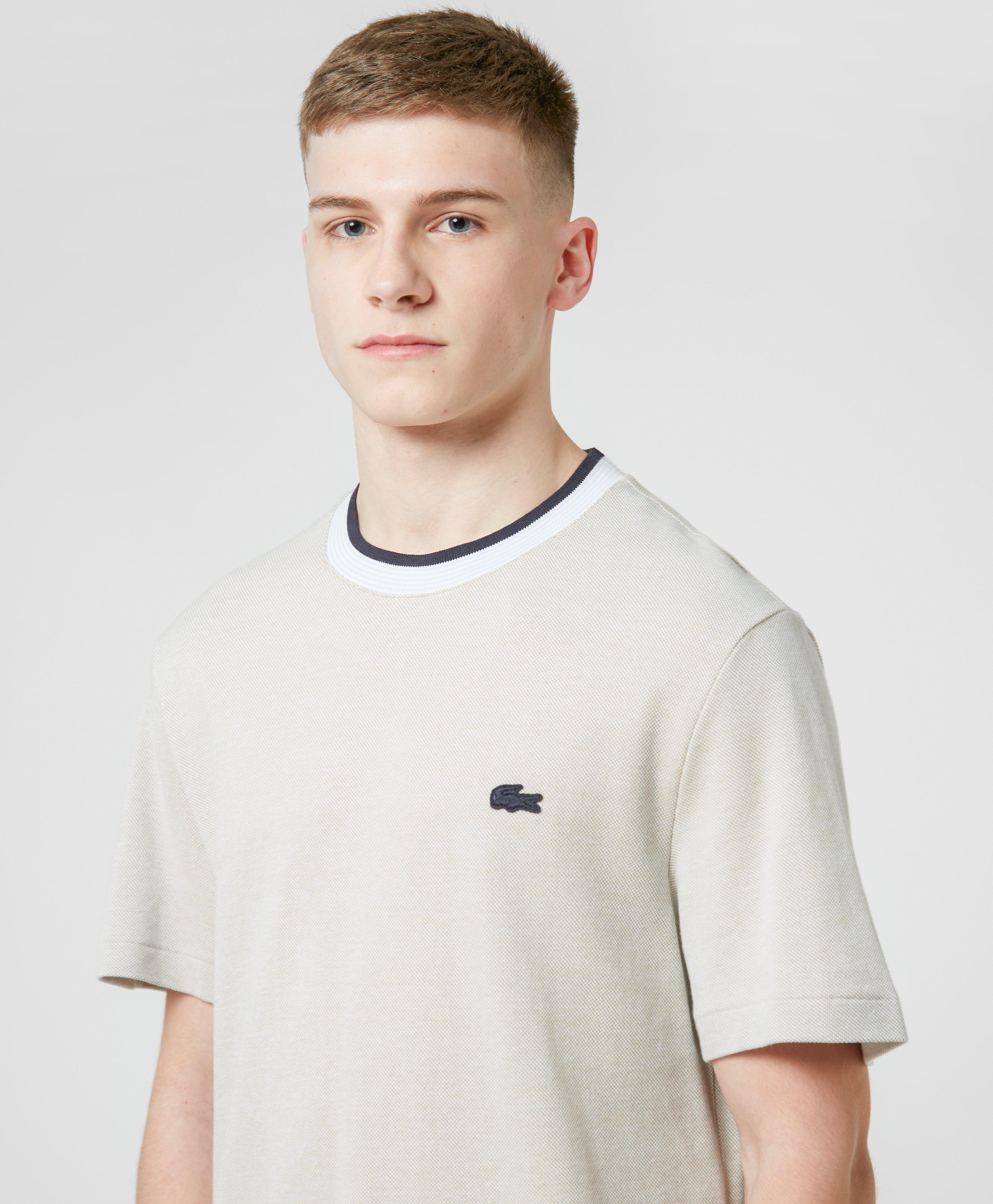 lacoste birdseye t shirt