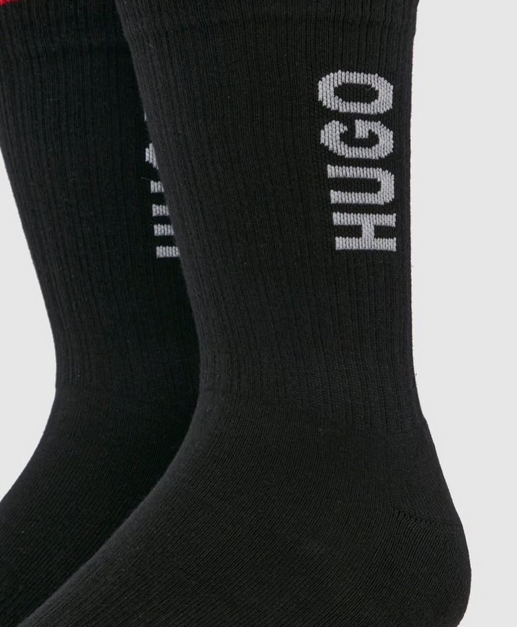 HUGO 2 Pack Logo Socks