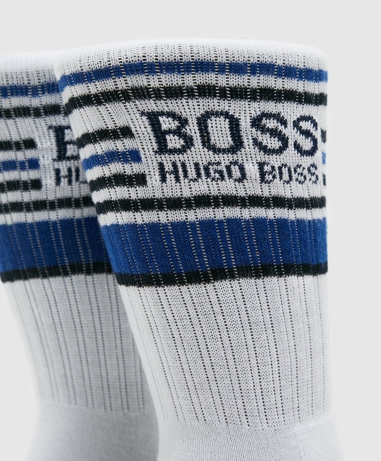 BOSS Ribbed Stripe Socks