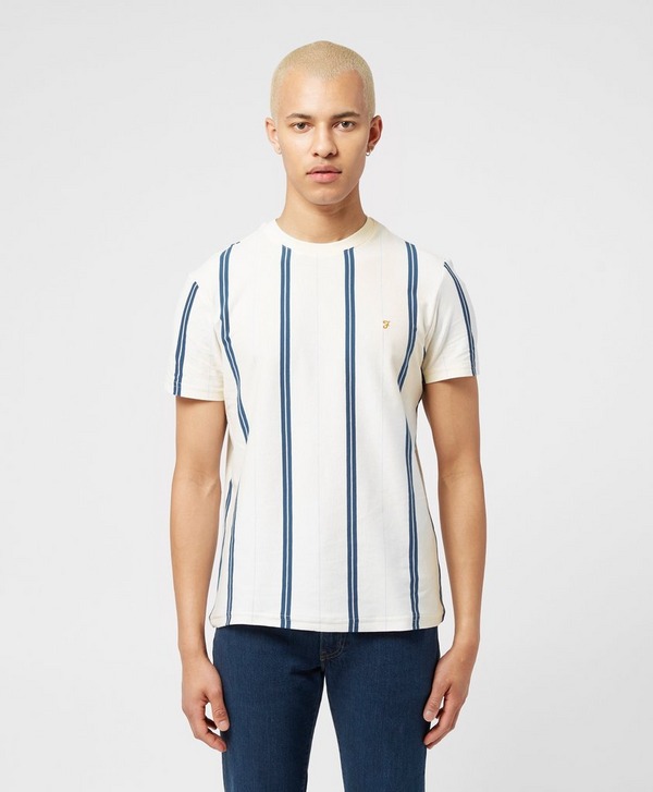 Farah Vertical Stripe T-Shirt