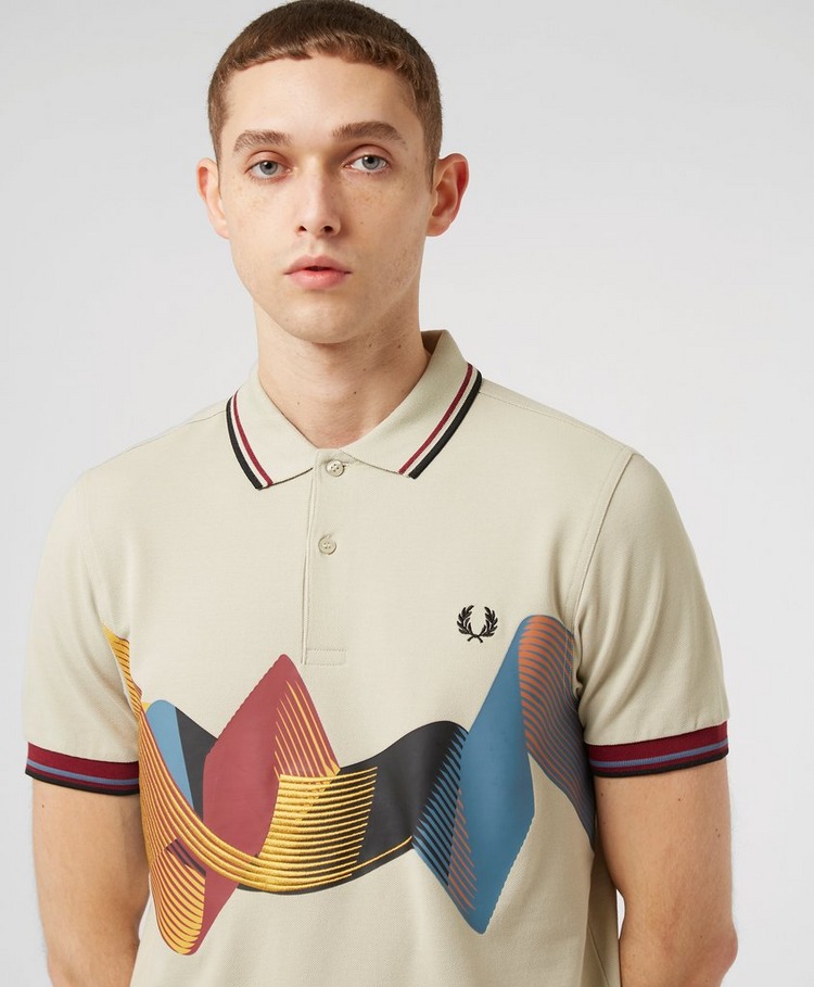 Fred Perry Abstract Polo Shirt - Exclusive