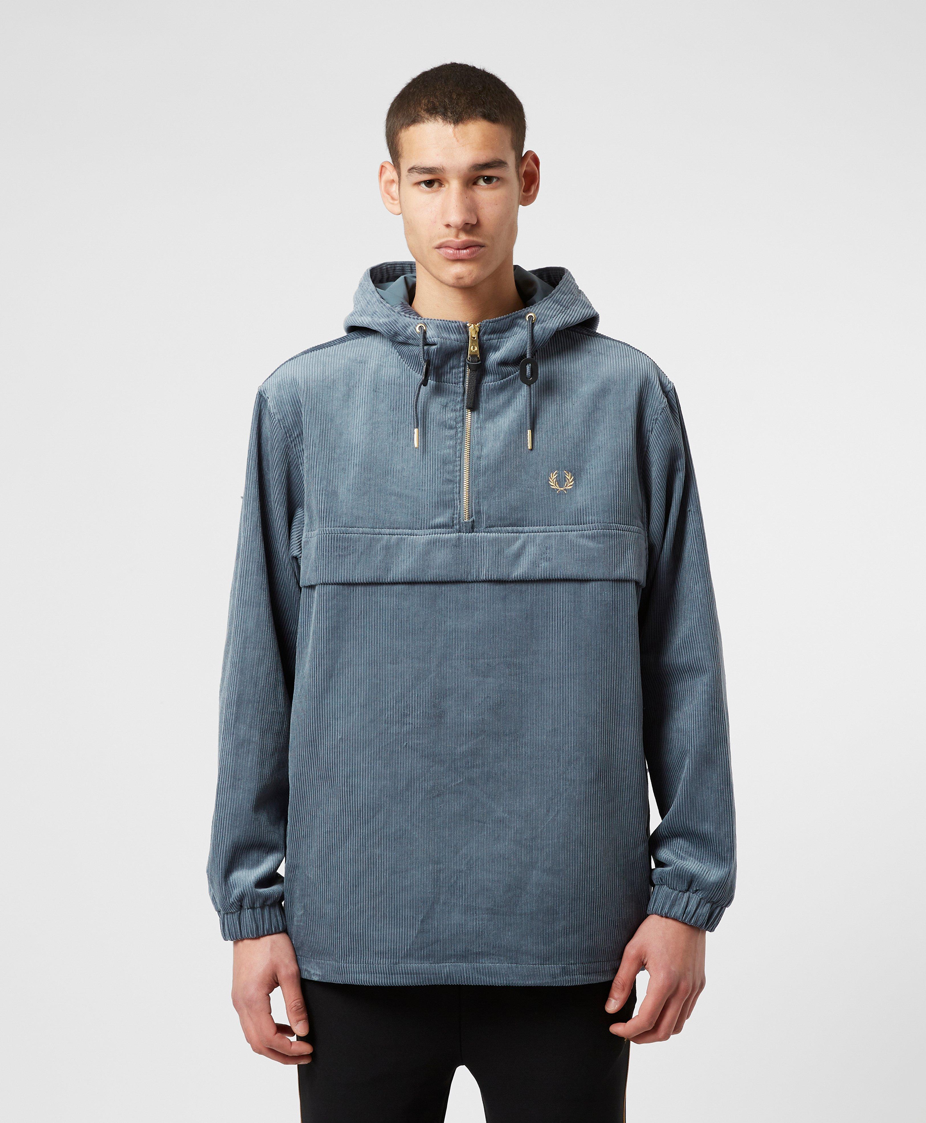 fred perry corduroy overhead jacket