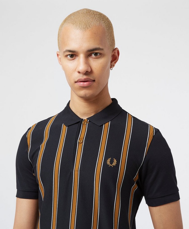 Fred Perry Vertical Stripe Polo Shirt
