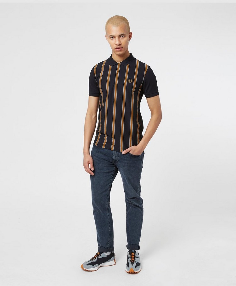 Fred Perry Vertical Stripe Polo Shirt