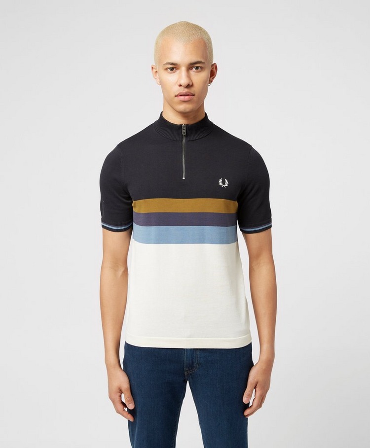Fred Perry Funnel Knitted Polo Shirt
