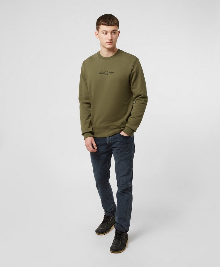 Fred Perry Central Logo Sweatshirt