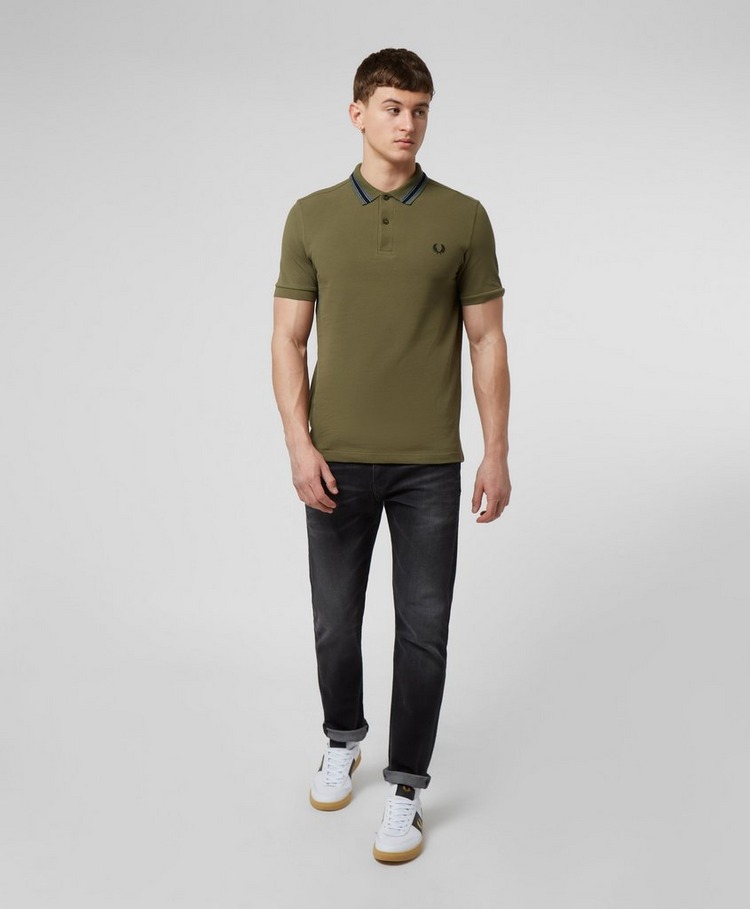 Fred Perry Medal Stripe Polo Shirt