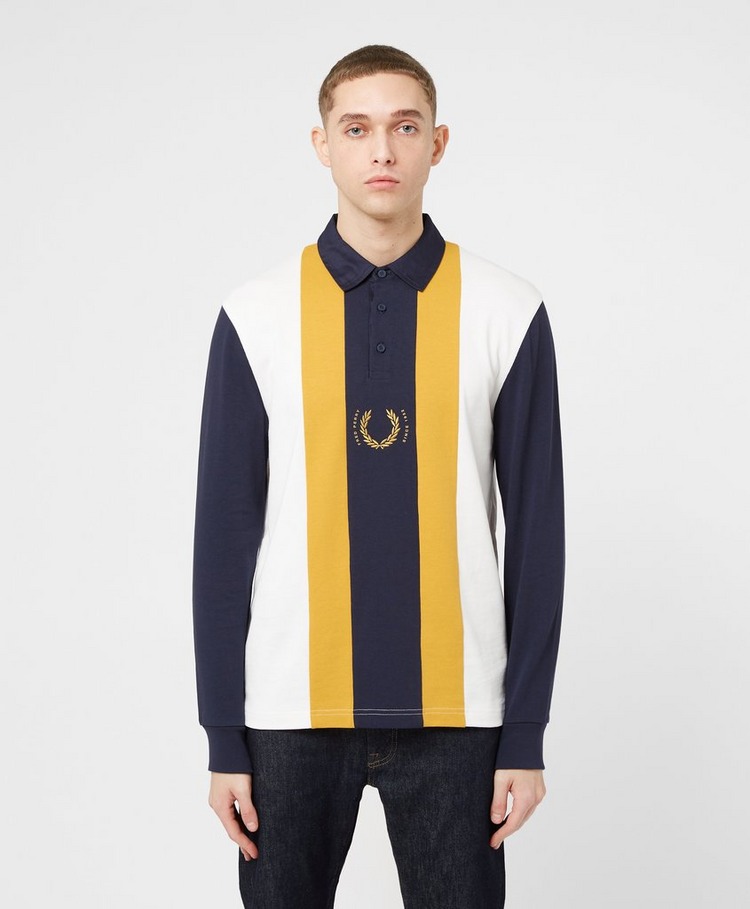 Fred Perry Stripe Rugby Polo Shirt