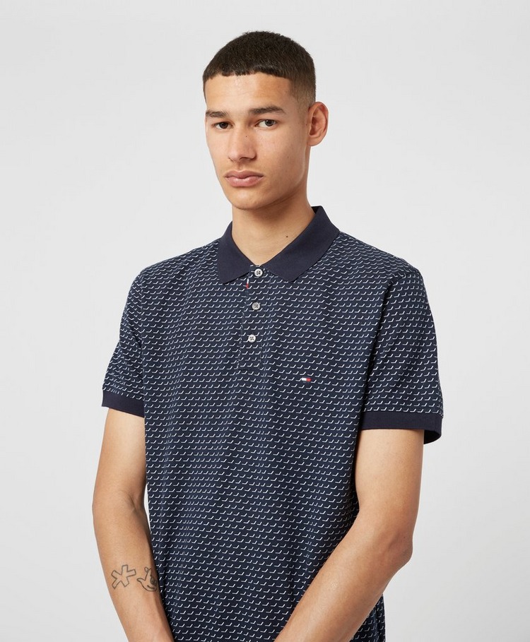 Tommy Hilfiger All Over Print Polo Shirt