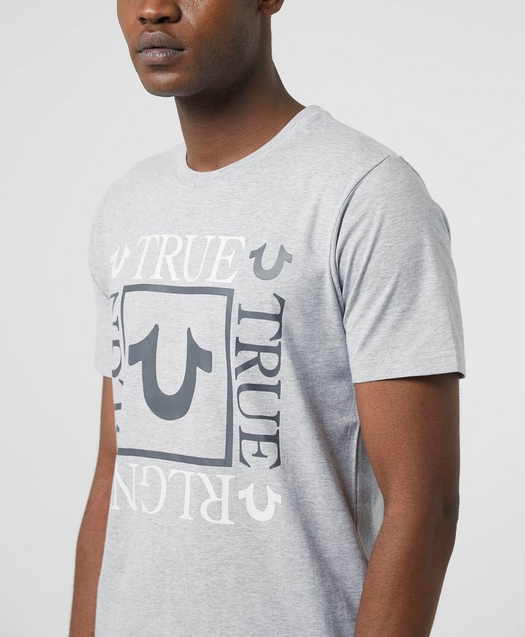 True Religion Boxed Shoe Text T-Shirt