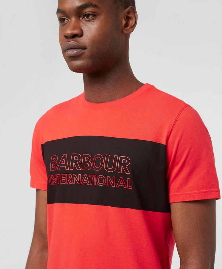 Barbour International Panel Logo T-Shirt
