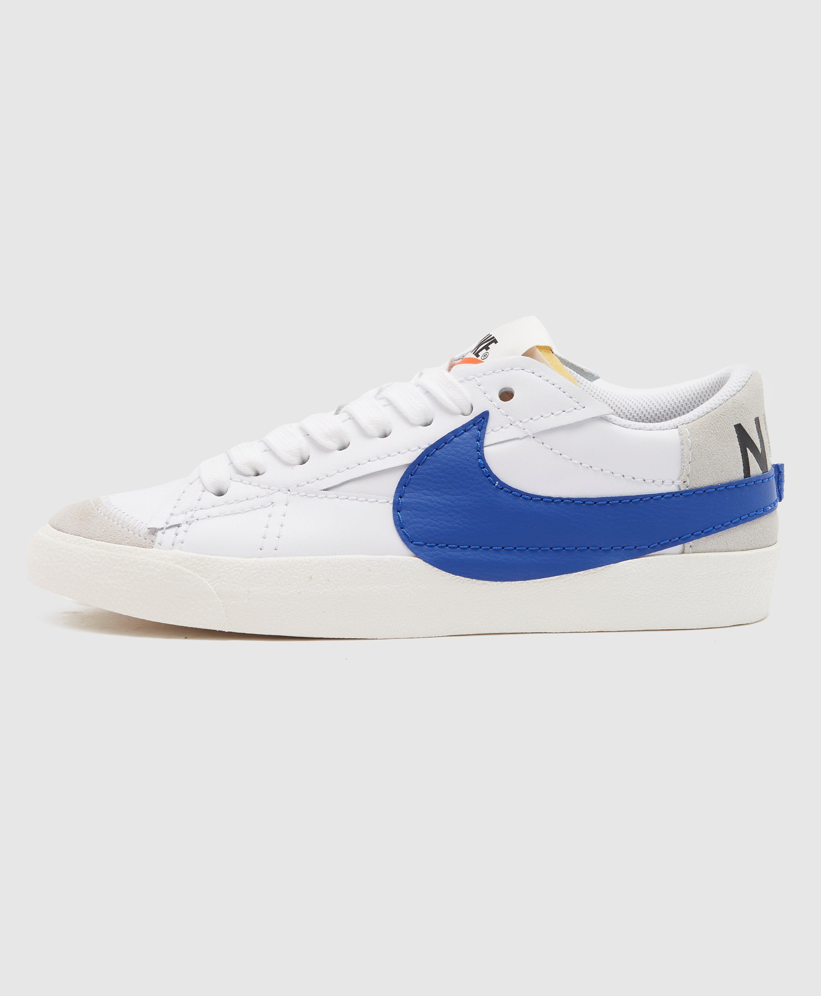 White Nike Blazer Low 77 Jumbo Scotts Menswear