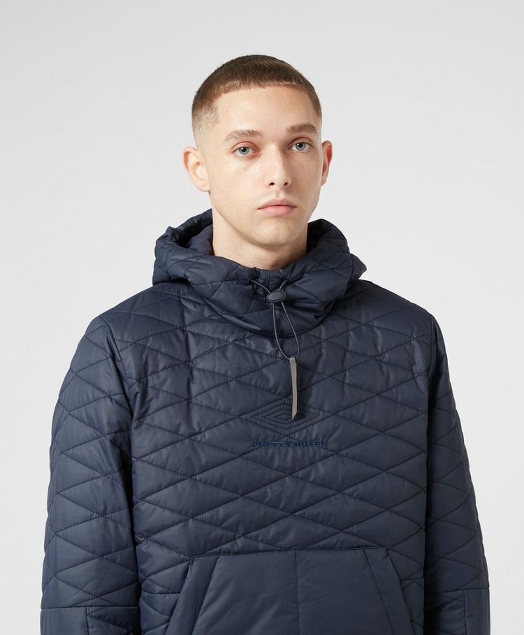 Pretty Green x Umbro Diamond Quilted Hoodie