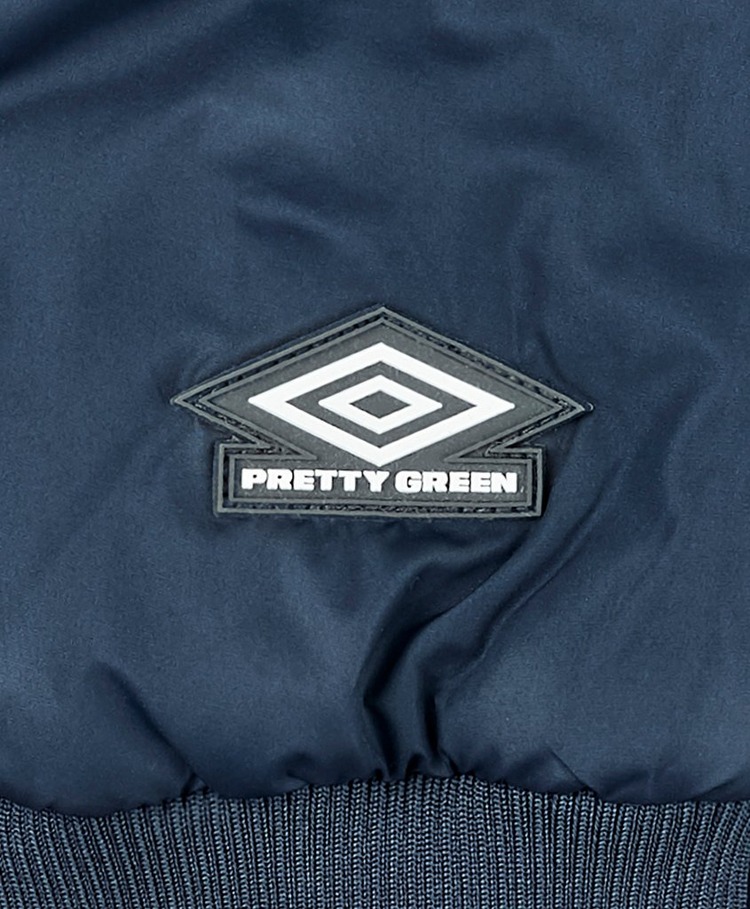 Pretty Green x Umbro Diamond Quilted Hoodie
