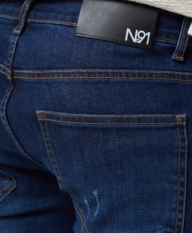NO91 Slim Fit Inked Jeans