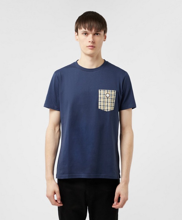 Pretty Green Checkered Pocket T-Shirt - Exclusive
