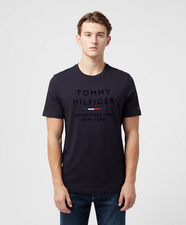 Tommy Hilfiger Stack NY Flock T-Shirt