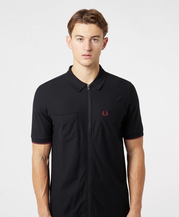 Fred Perry Full Zip Polo Shirt