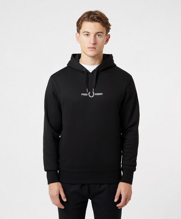 Fred Perry Centre Logo Hoodie