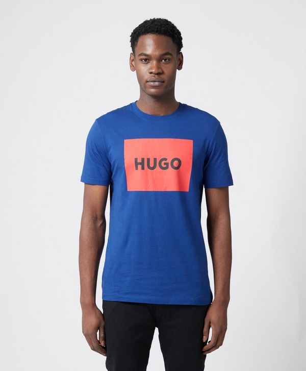 HUGO Dulive Red Square T-Shirt