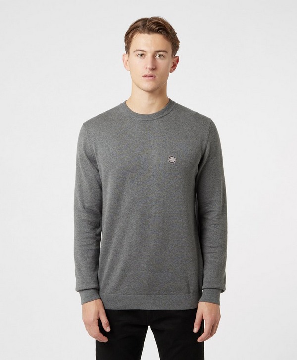 Pretty Green Tipped Knitted Jumper