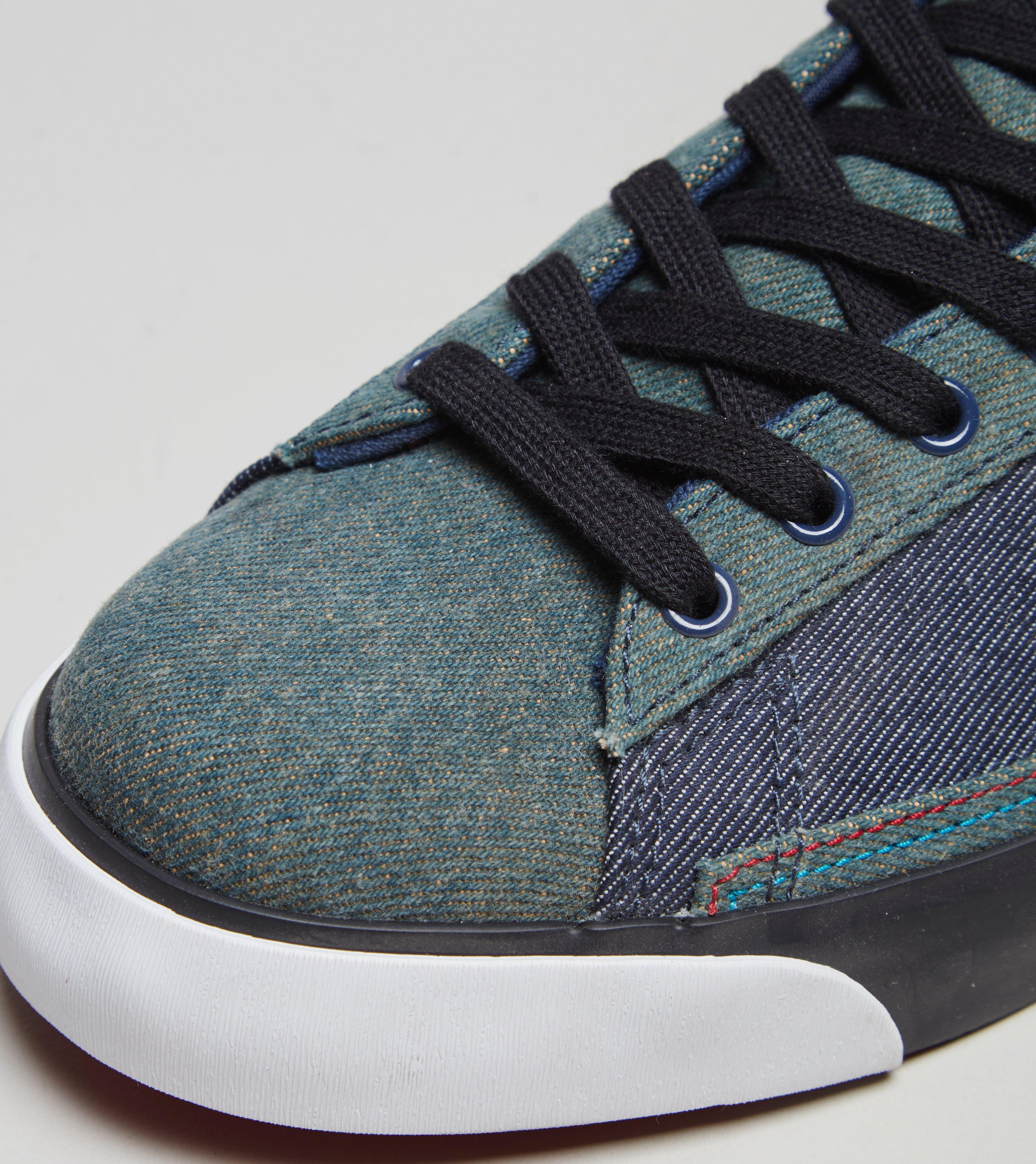 selvedge denim nike blazers