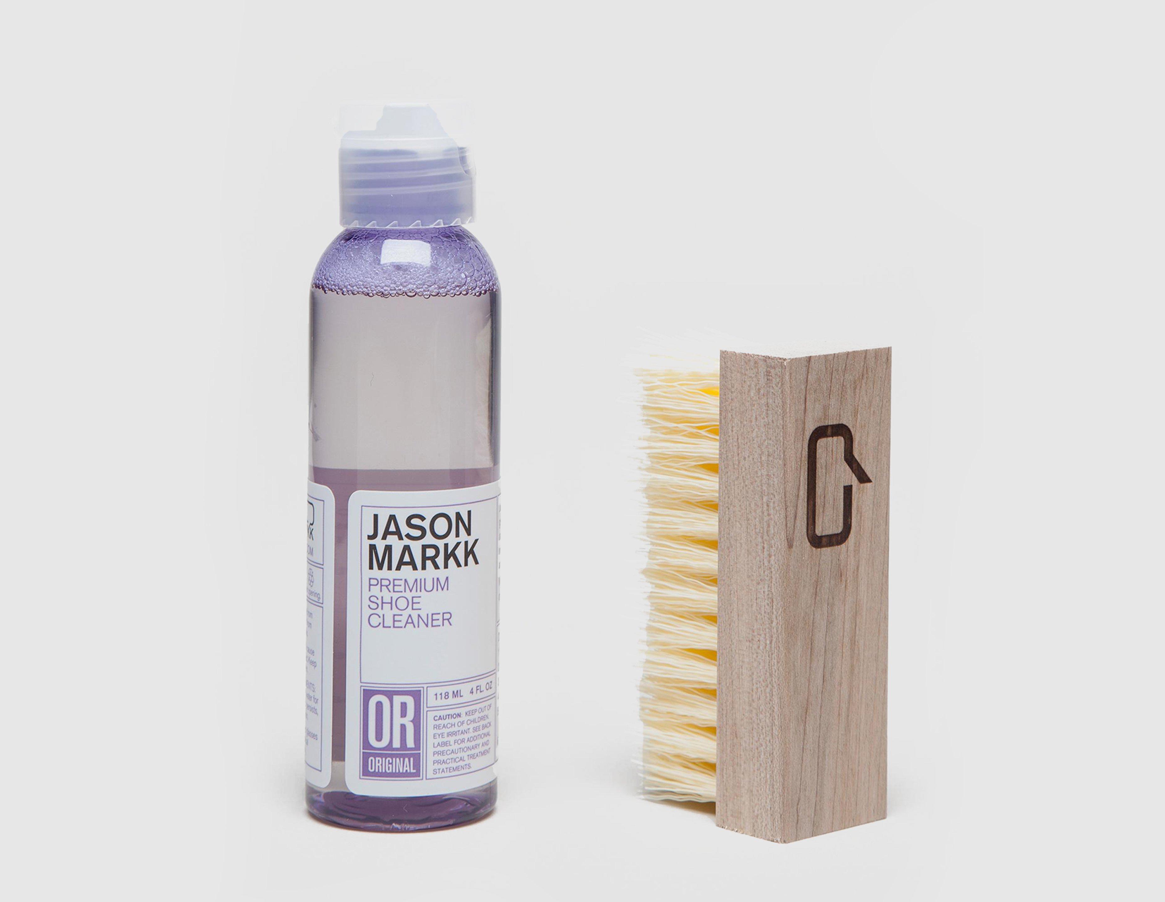 Jason Markk Kit Pulizia Cappelli | Detergente Pronto All'uso 113g + Spazzola Premium | Per Tutti I Materiali