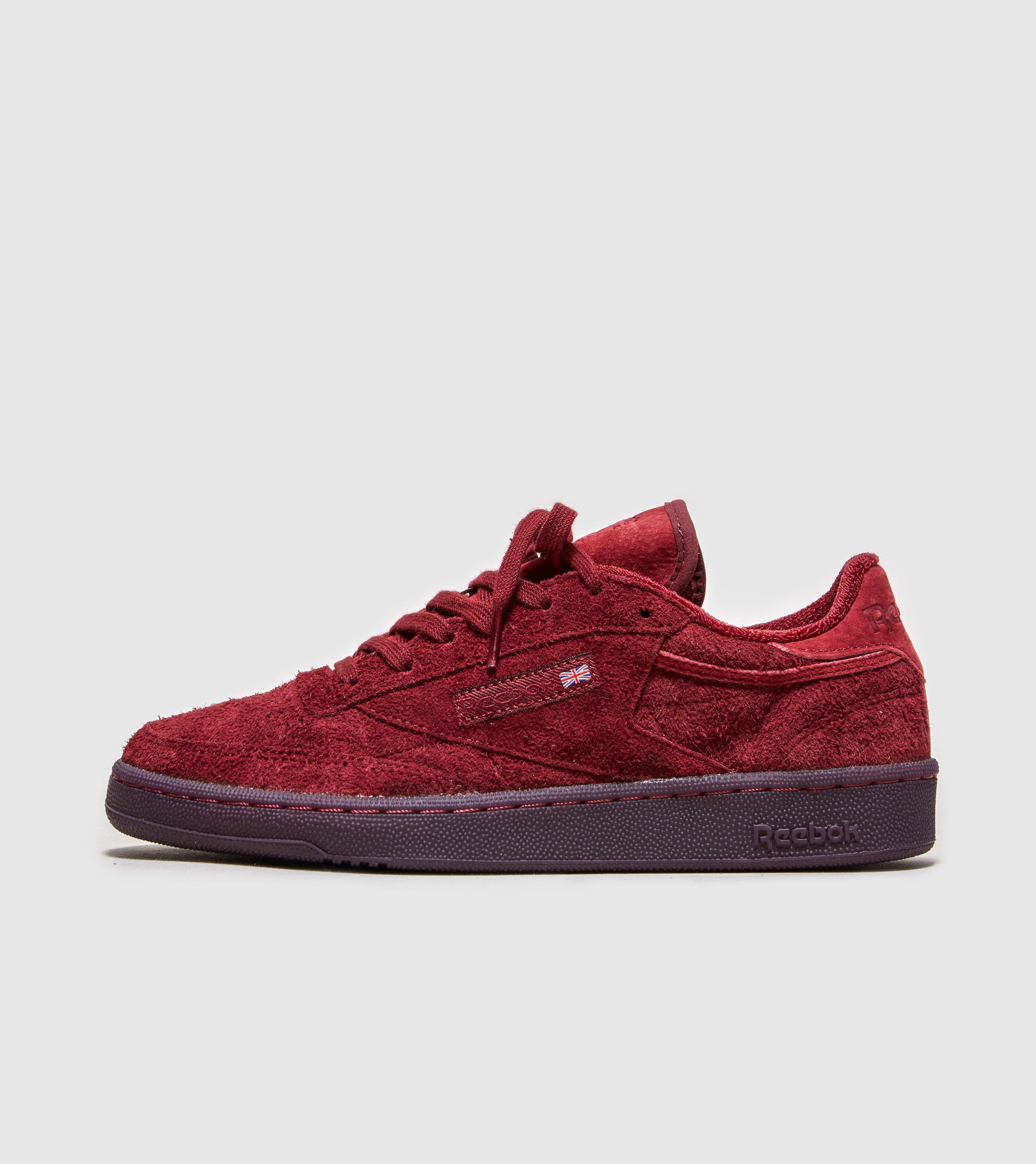 reebok club c teasel suede
