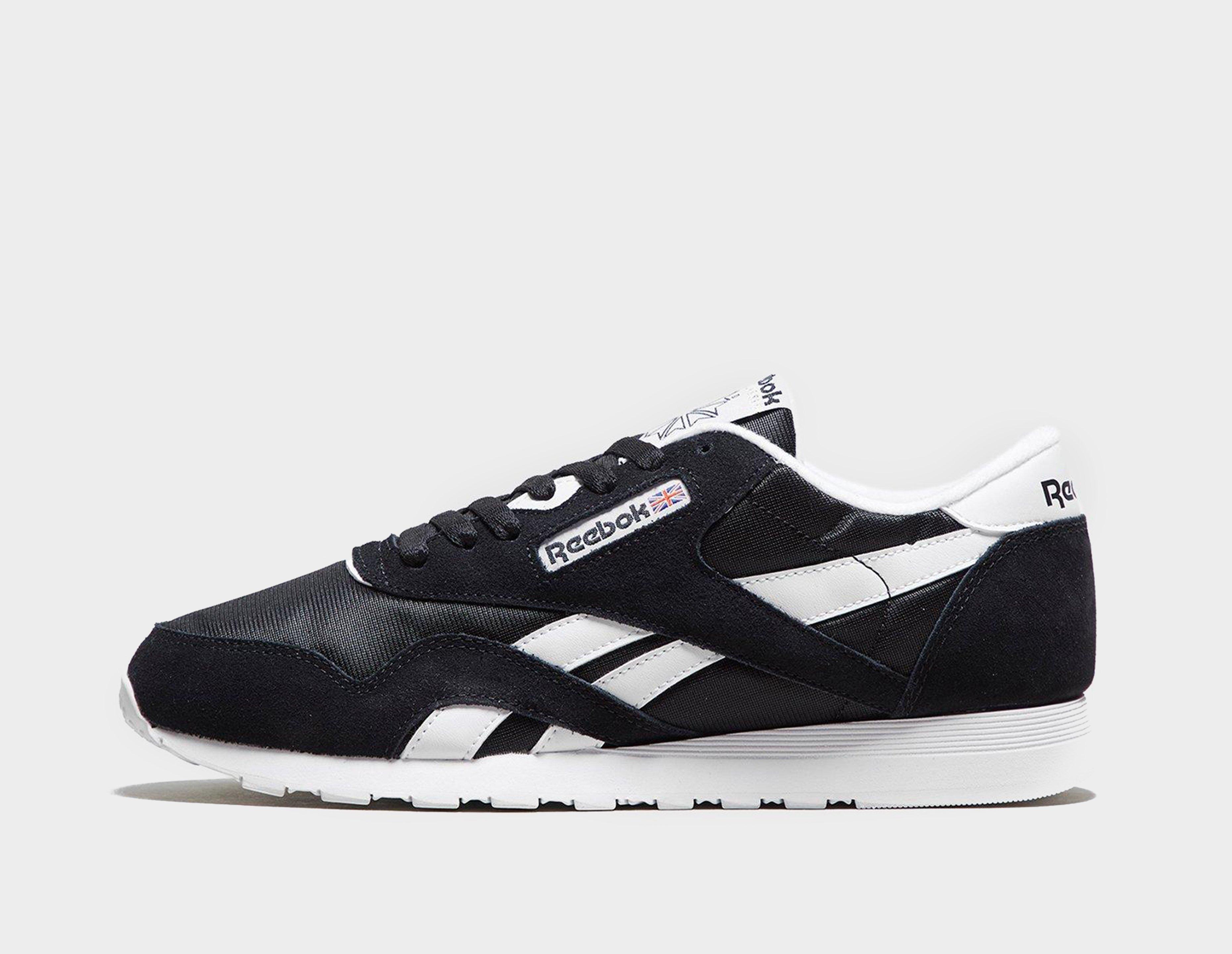 reebok classic nylon og black