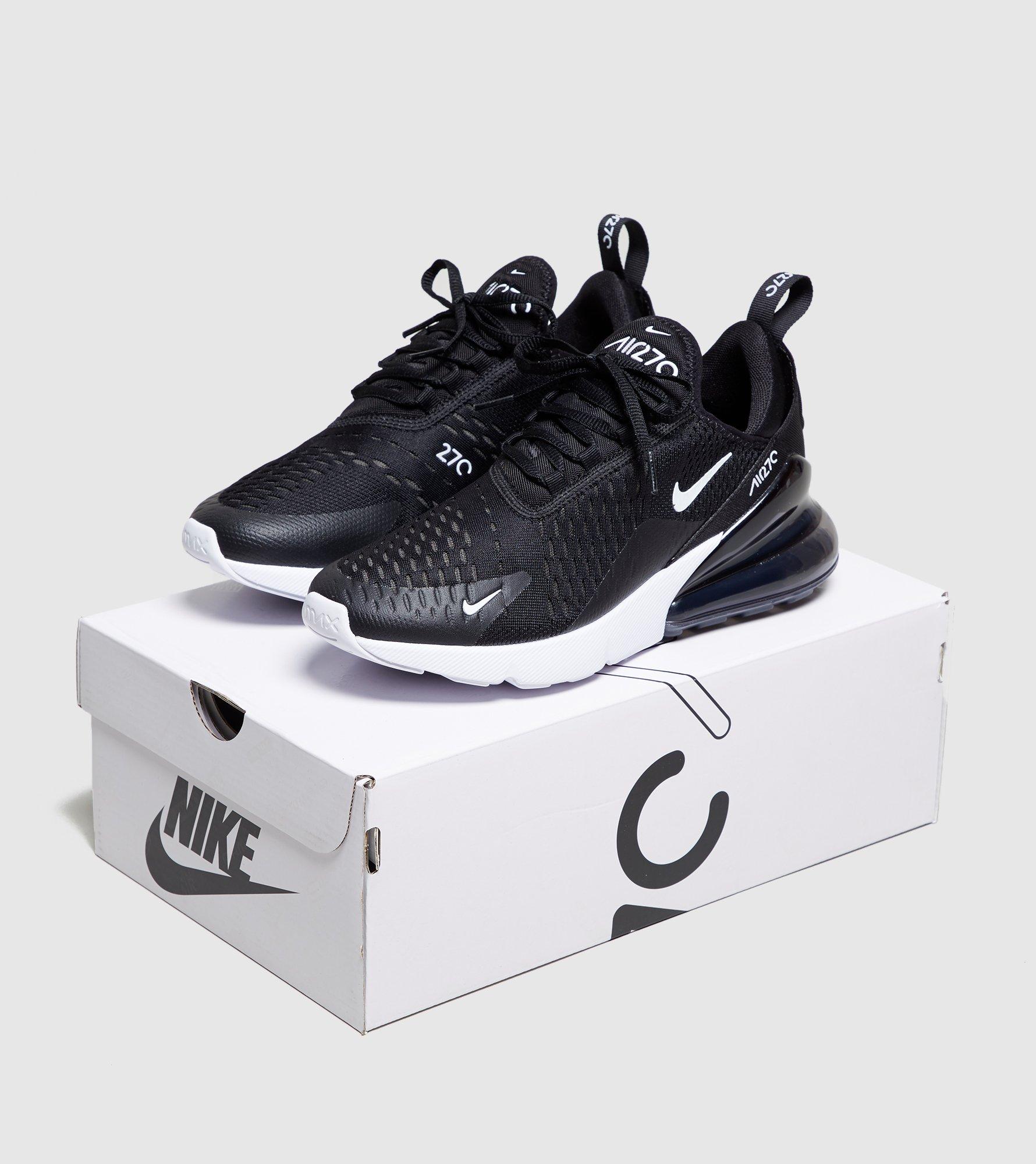 Nike Air Max 270 Black White Women's