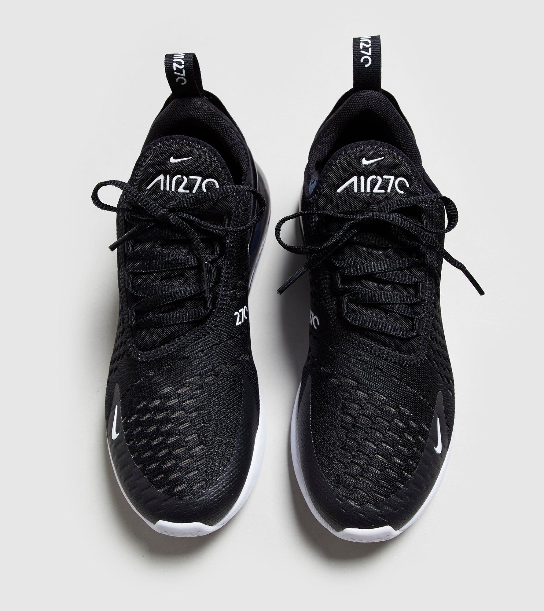 Nike Air Max 270 Black White Women's