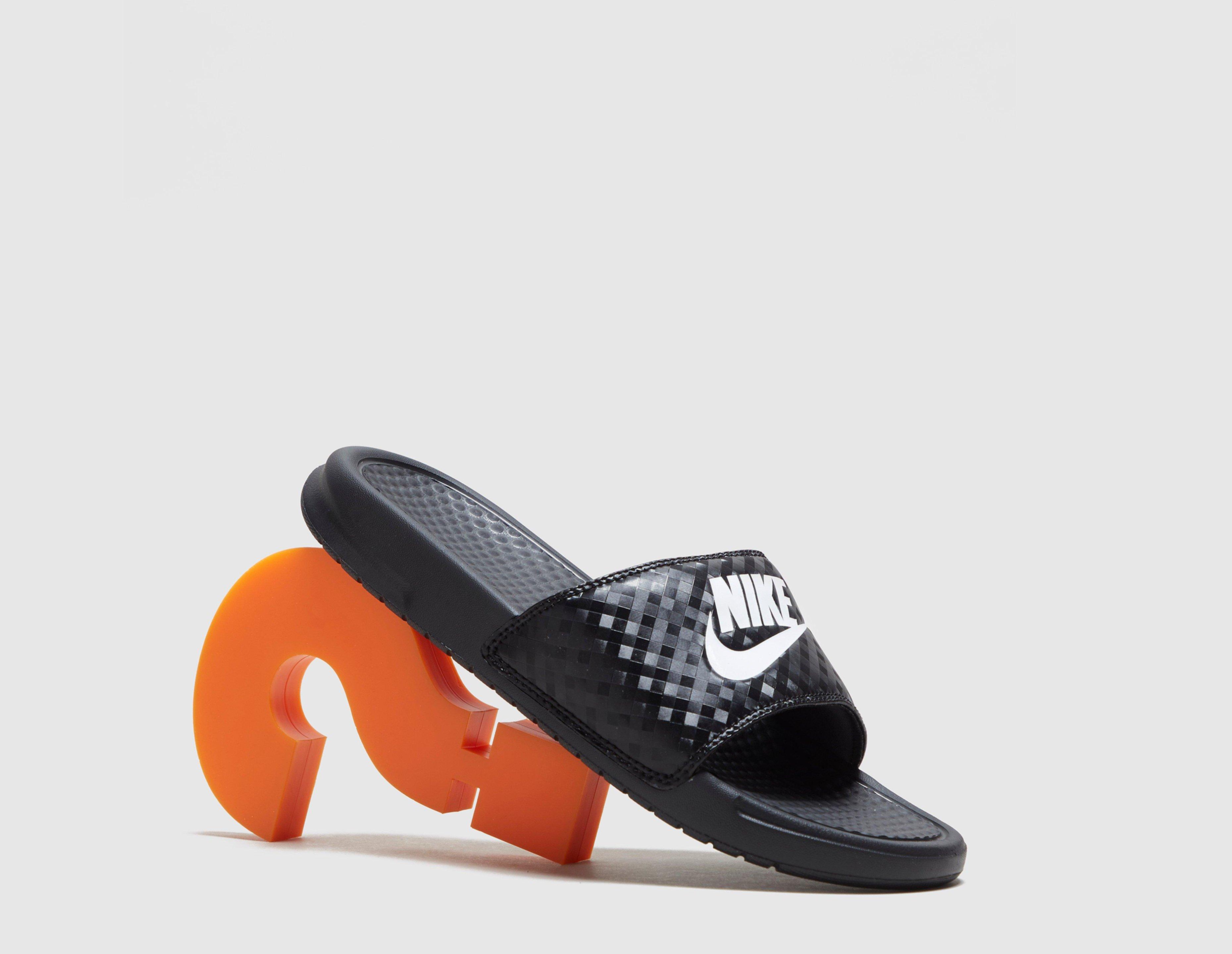 nike benassi just do it slides women's