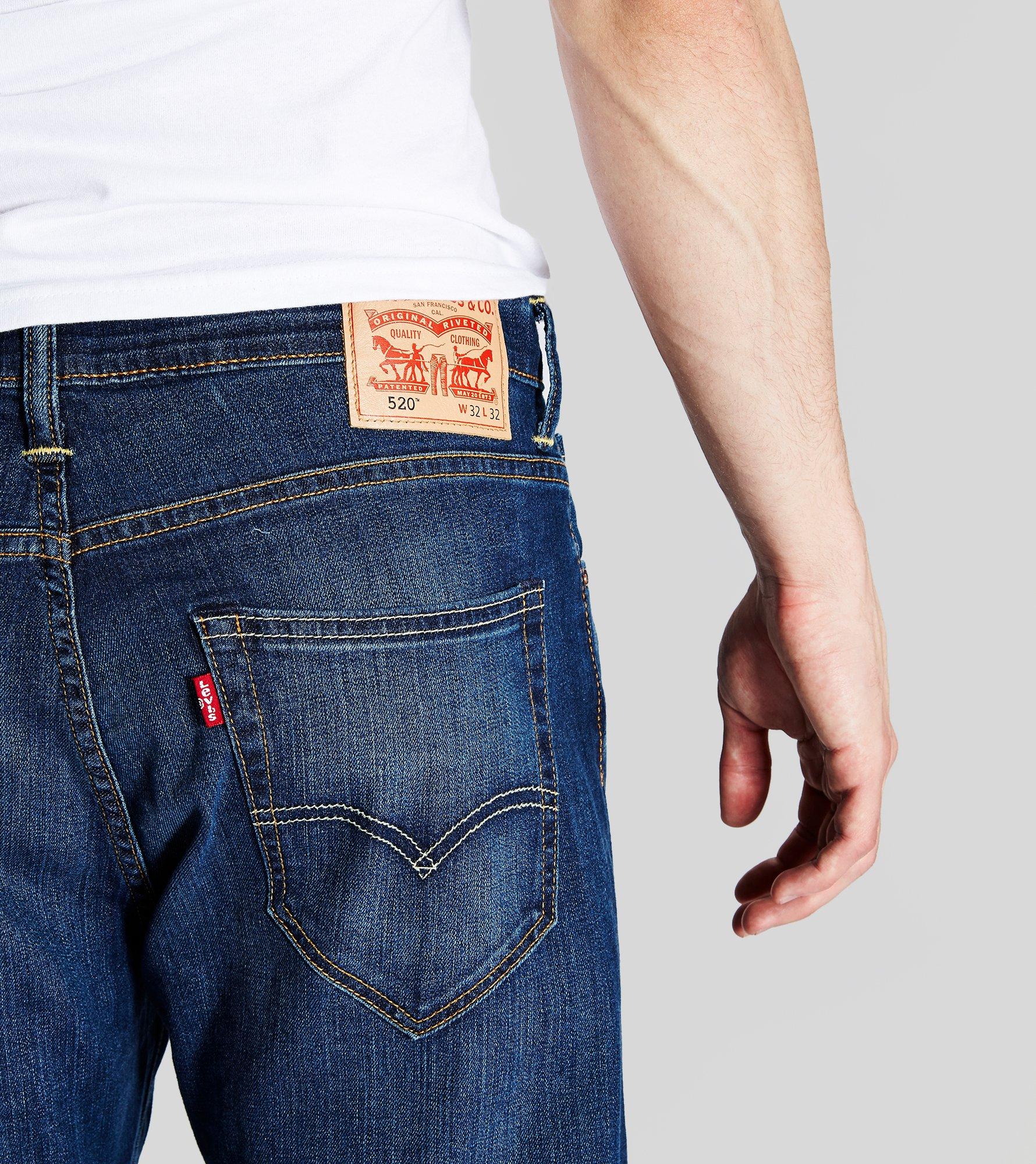 levis 520 extreme taper