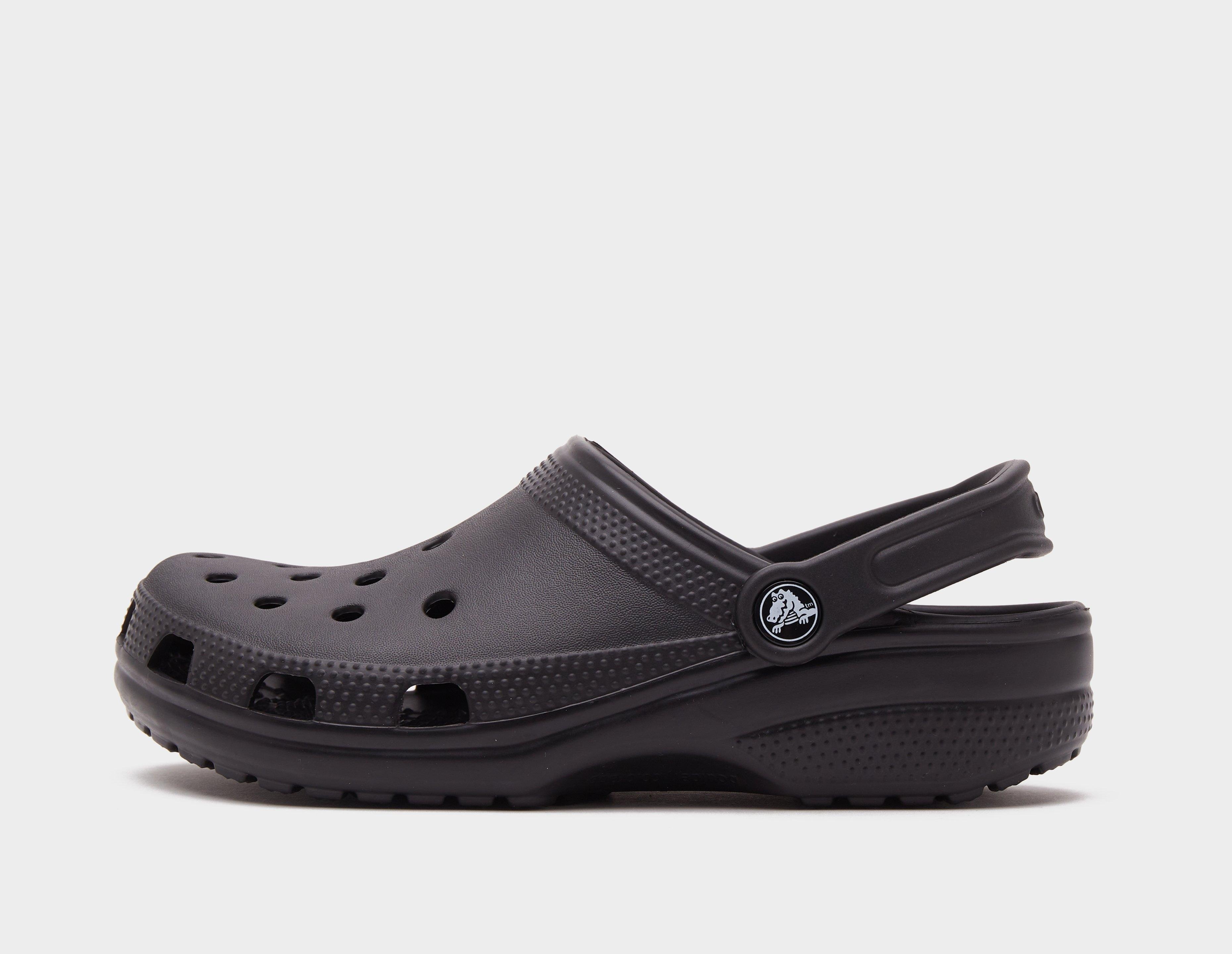 Black Custom Crocs 11W