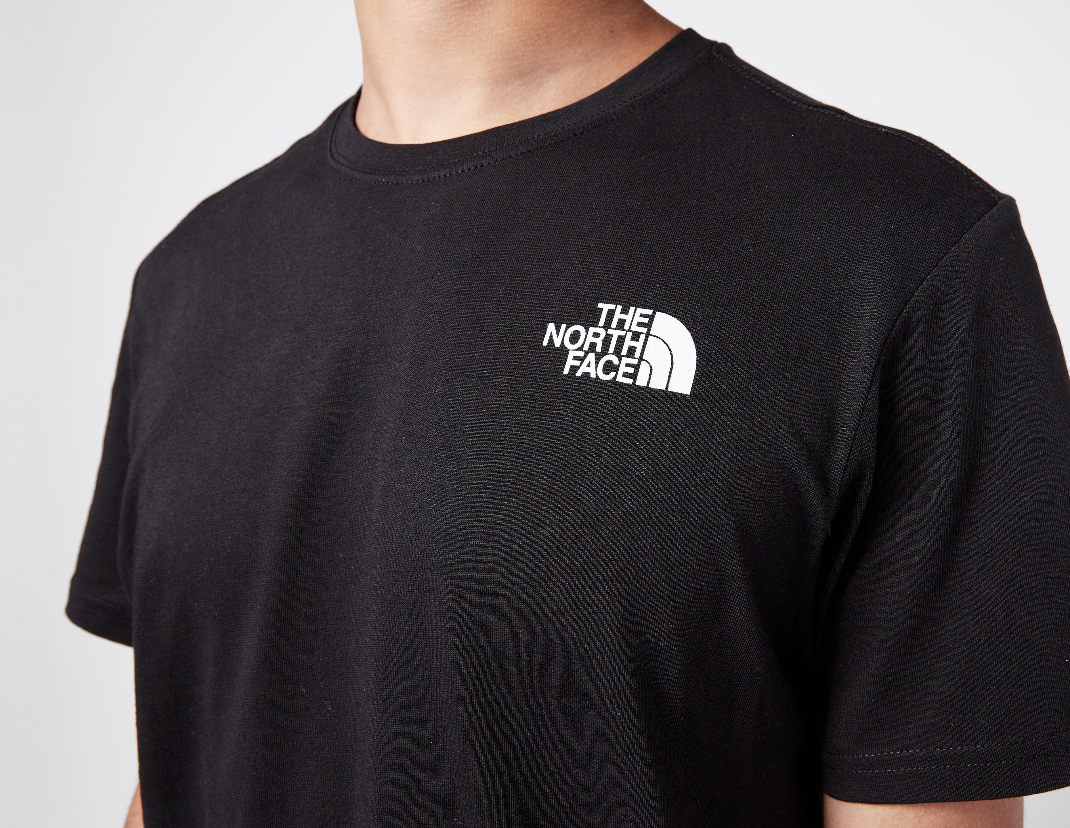 north face never stop exploring t shirt grey