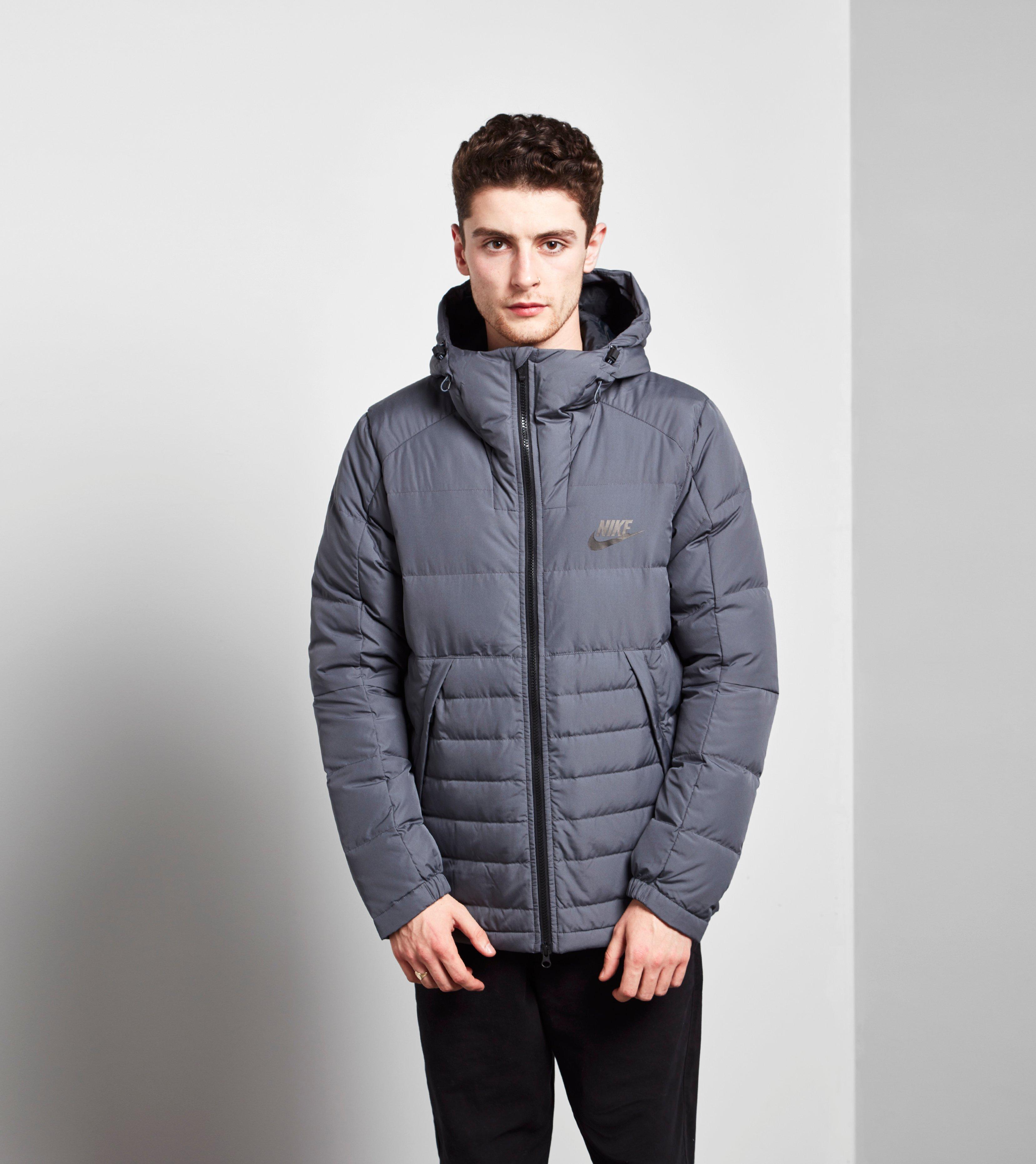 nike padded down jacket mens