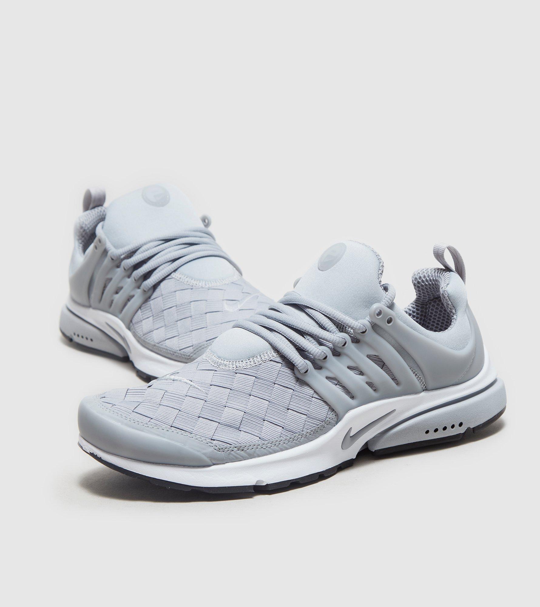 nike presto woven grey