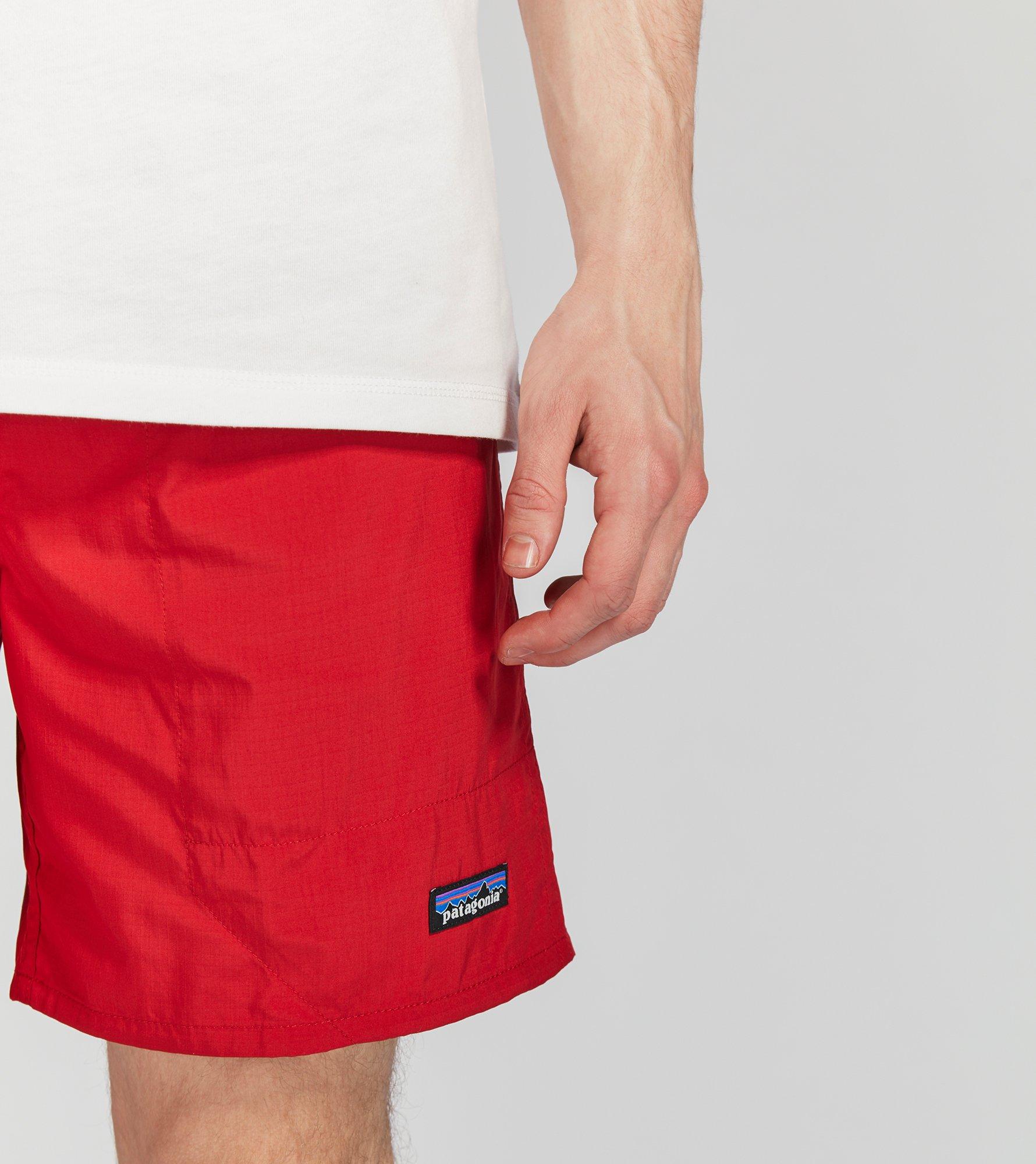 patagonia baggies red