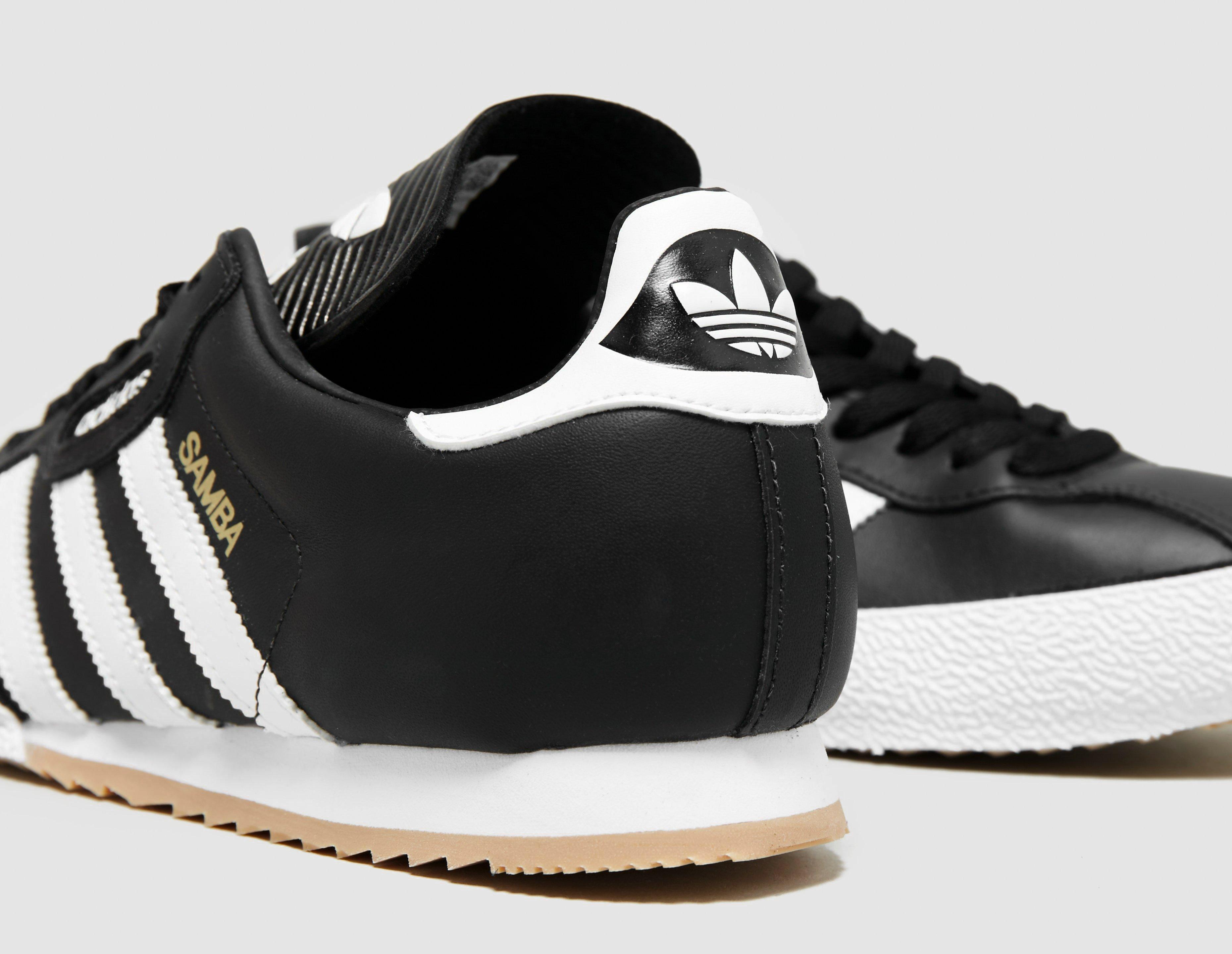 Adidas samba super on sale black