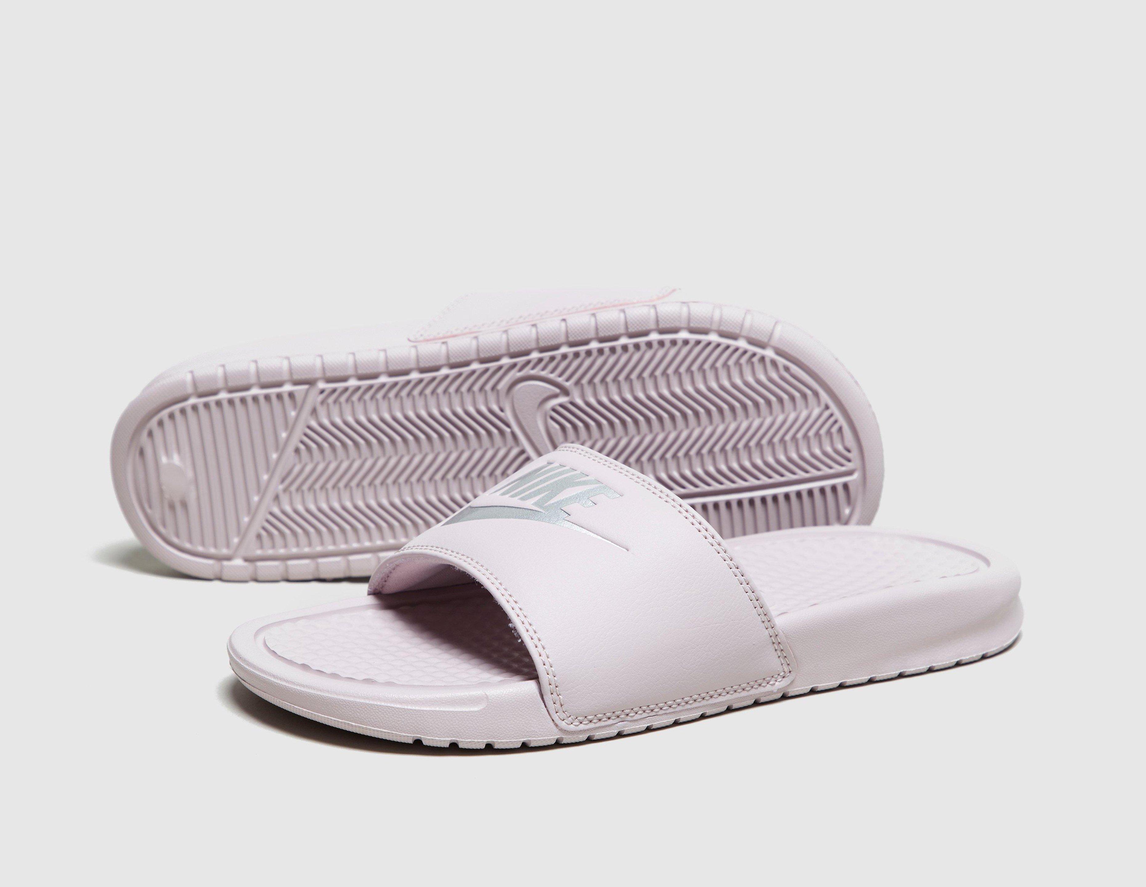 nike women's benassi just do it slides