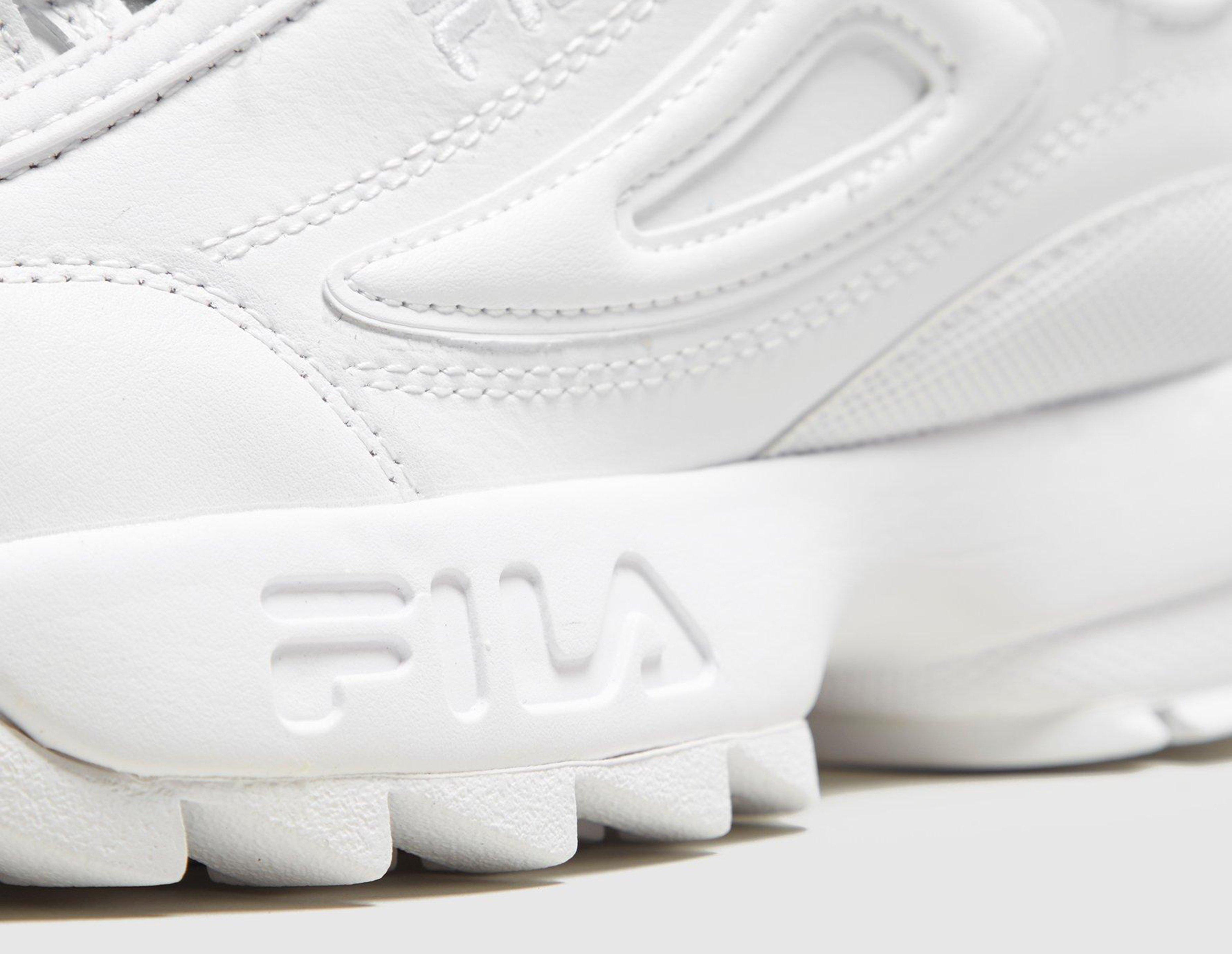 fila donna bianco disruptor ii premium sneaker