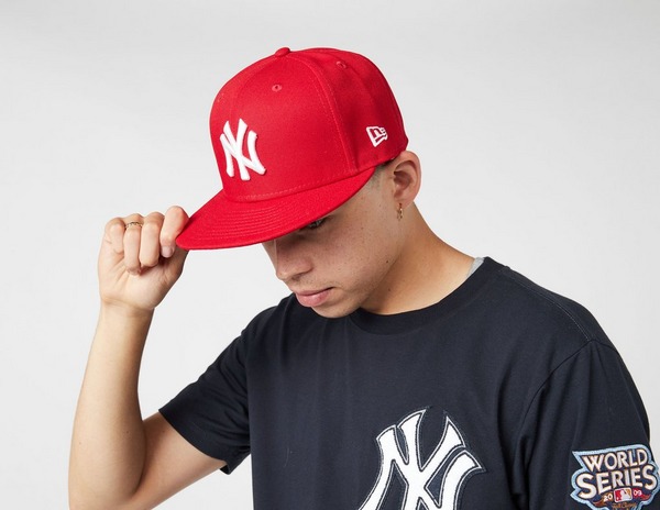 Red New Era Fitted Hat