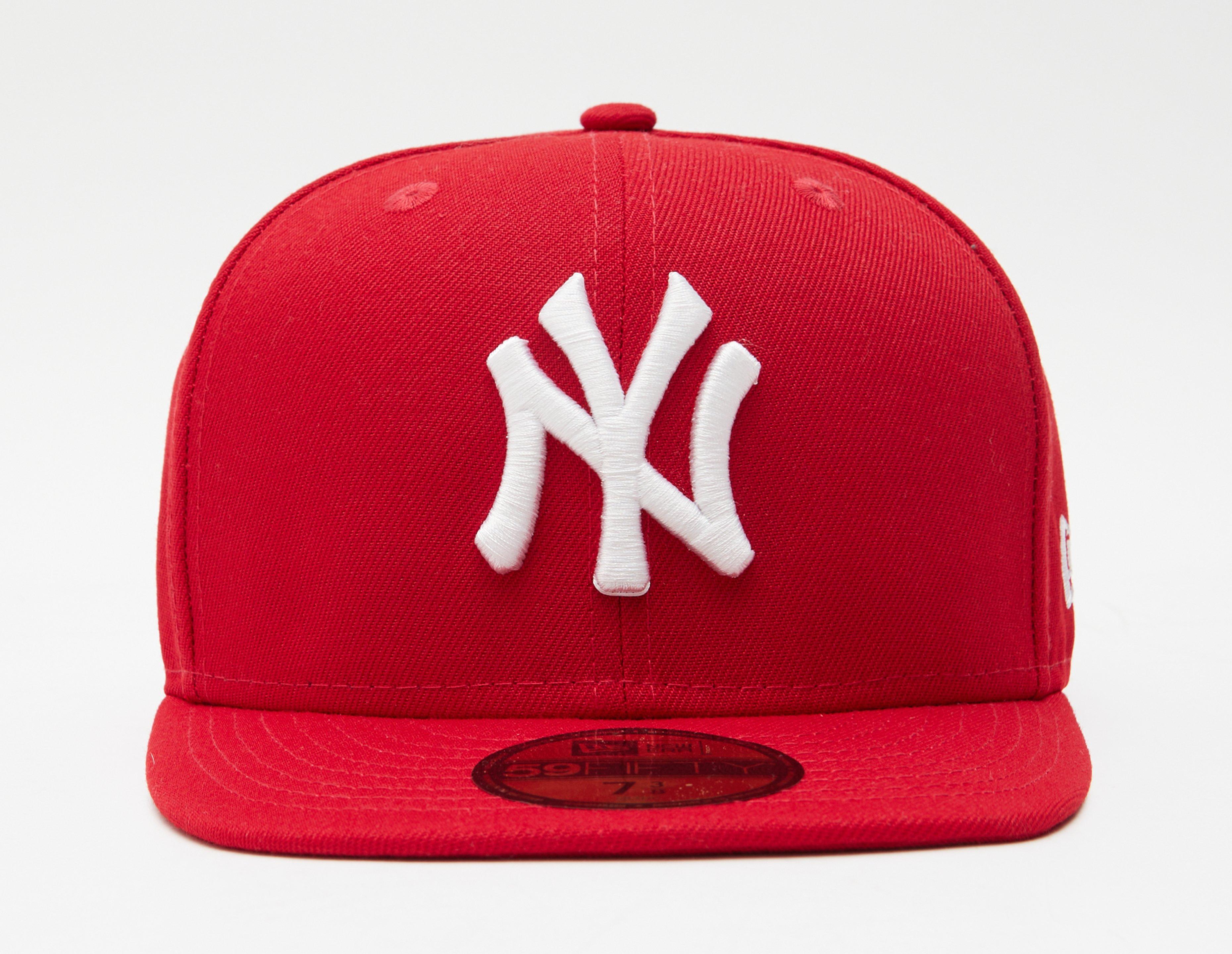 New York Yankees Throwback White 59FIFTY Fitted Hat - Size: 7 3/4, MLB by New Era