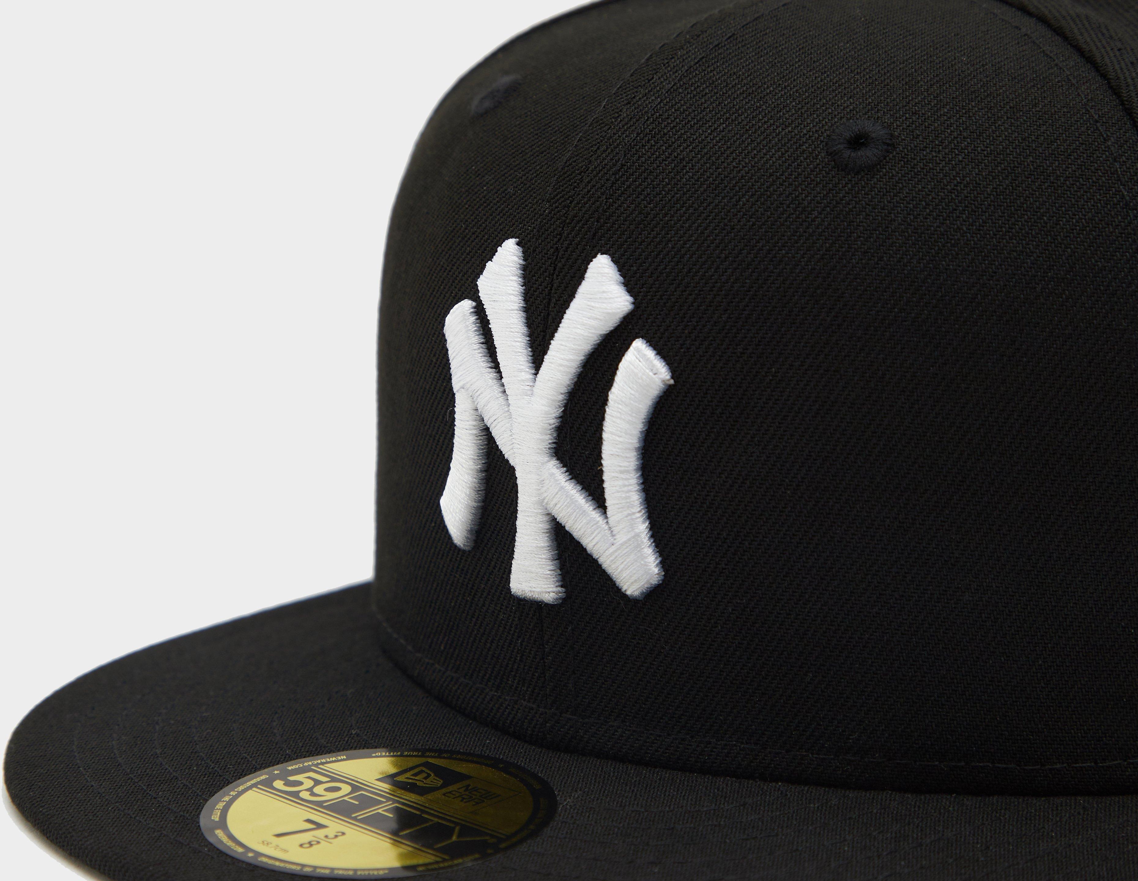 Black New Era MLB New York Yankees 59FIFTY Fitted Cap