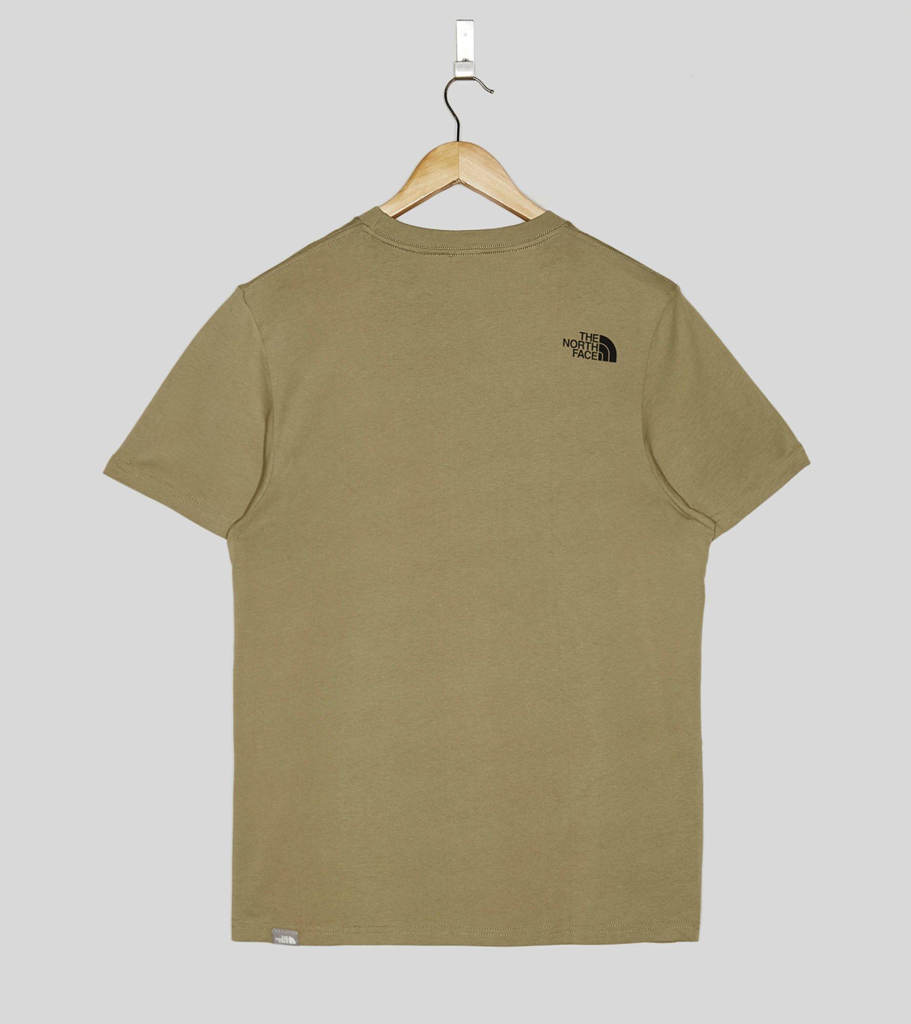 north face fine box t shirt